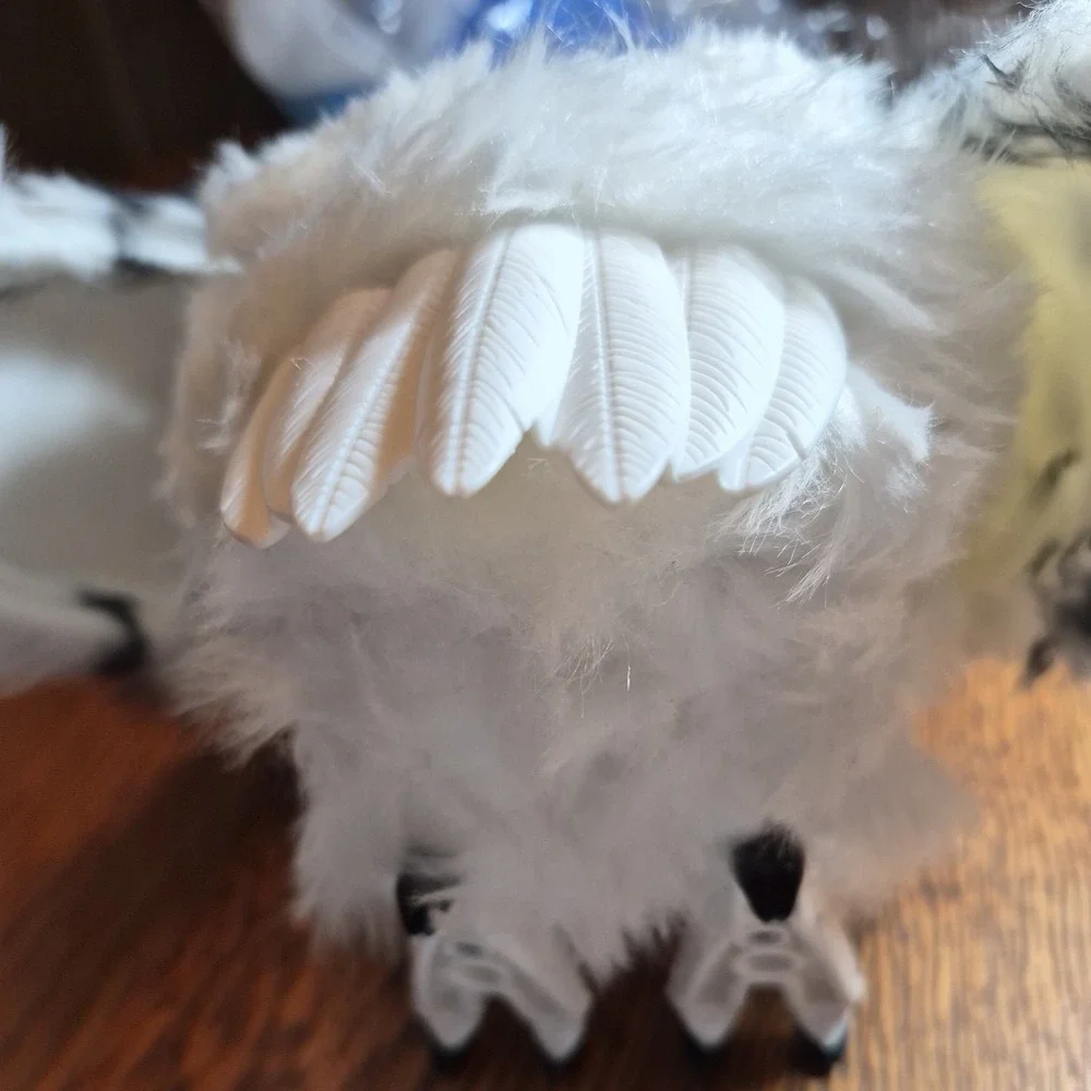 Universal Studios Harry Potter Hedwig Snowy Owl Shoulder Plush Sound & Movement